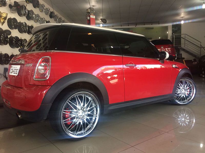 Rodas customizada para Mini Cooper