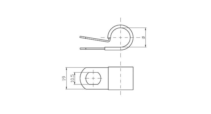 Abraadeira Termoretrtil - 8mm - 3/8'