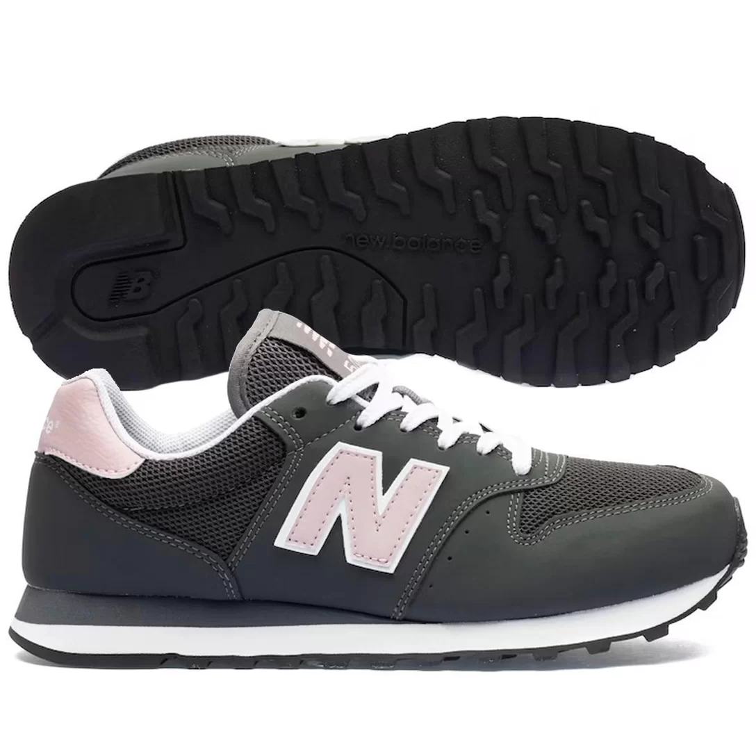 New balance 500 feminino deals preto